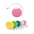 Pocket Tape Measure Round Keychain